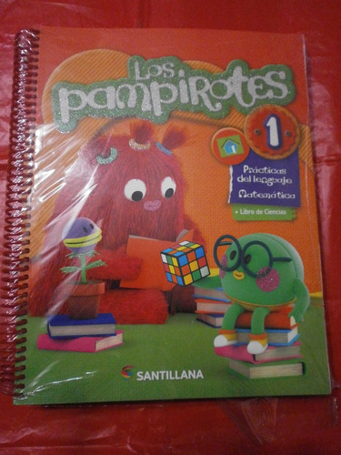 Los Pampirotes 1 Santillana +libro Ciencias Pack X10 Sin Uso