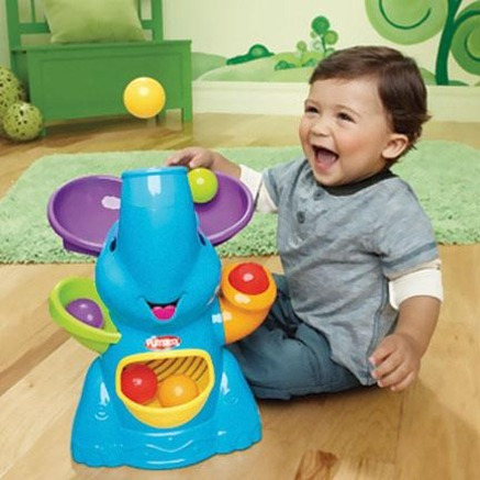 Busy Ball Popper Lanzador De Pelotas Playskool Gateos Bebe