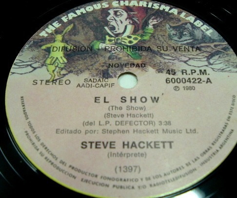 Steve Hackett El Show Simple Argentino Promo