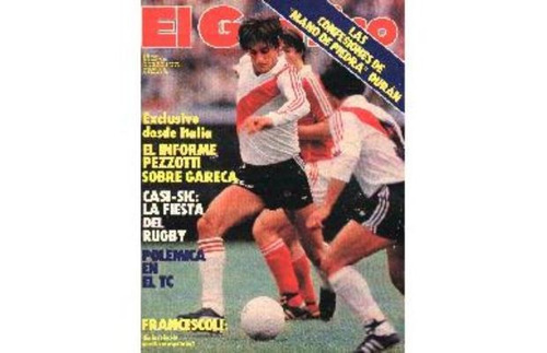 El Grafico 3316 Debut De Francescoli En River Polemica En Tc