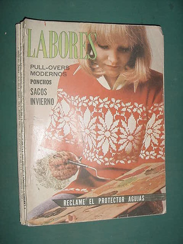 Revista Labores Moda Sin Moldes 7/73 Tejidos Pullovers Sacos