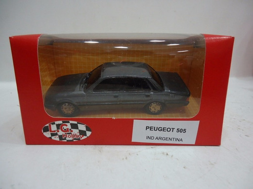 Peugeot 505 Gris Ocasion Del Leon 1/43 Hermosa Replica