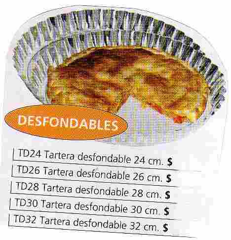 Tartera Desfondable Nro.32