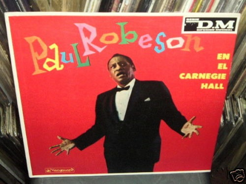 Paul Robeson En El Carnegie Hall Vinilo Argentino