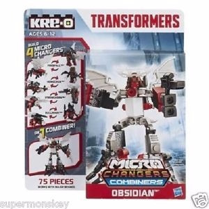 Transformer Kre-o Micro Chargers Combiners  Obsidian