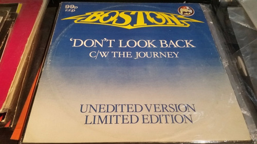 Boston Dont Look Back Maxi Vinilo Original Impecable Uk 78
