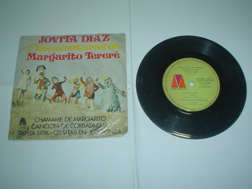 Vinilo Disco Lp Jovita Diaz Aventuras Margarito Terere Cua