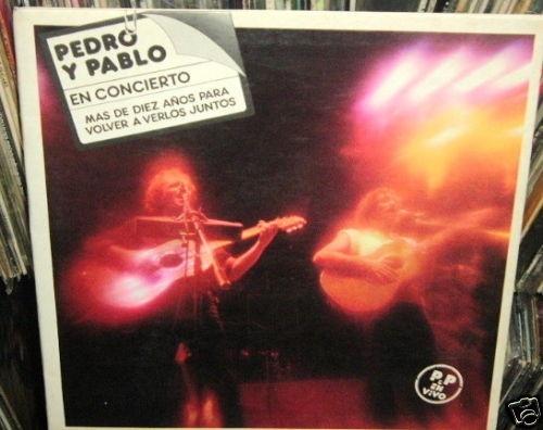 Pedro Y Pablo En Concierto Vinilo Argentino Impecable