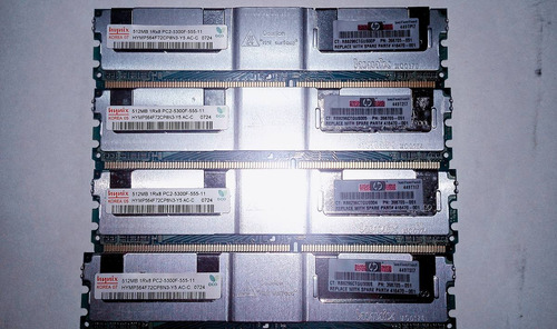 Memoria Servidores Hp 512mb 398705-051 416470-001 2rx8 Ddr2