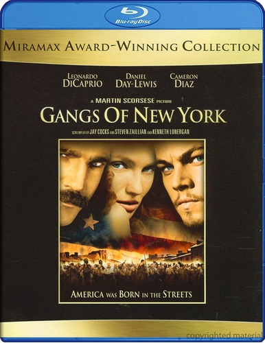 Blu-ray Gangs Of New York / Pandillas De Nueva York