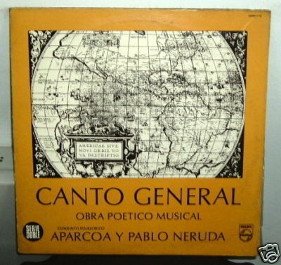 Pablo Neruda Aparcoa Canto General Vinilo Doble Argentino