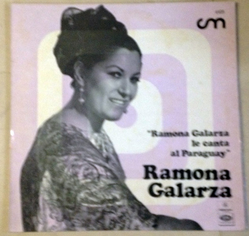 Ramona Galarza Le Canta Al Paraguay Lp Argentino Kktus