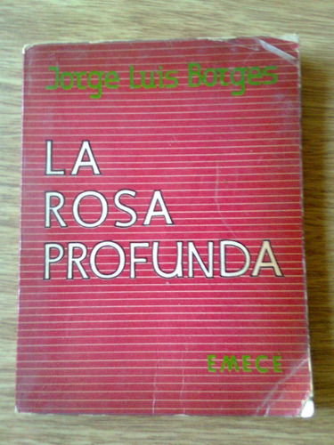 La Rosa Profunda Jorge Luis Borges 1ra Edicion