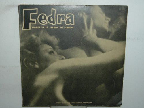 Mikis Theodorakis Fedra Soundtrack Vinilo Argentino