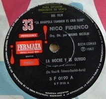 Nico Fidenco La Noche Y El Olvido Simple Argentino Promo