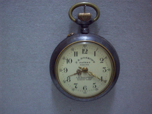 Antiguo Reloj  De Bolsillo F.e.roskopf