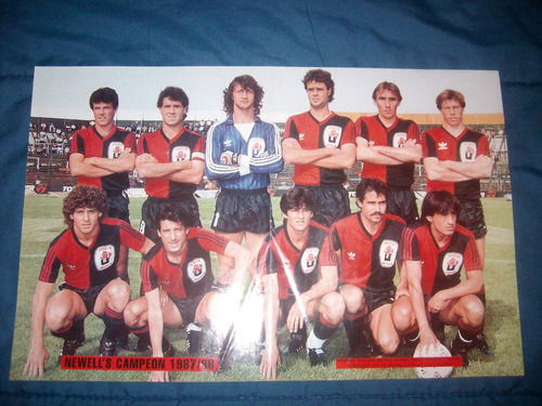 Poster Newells Campeon 1987