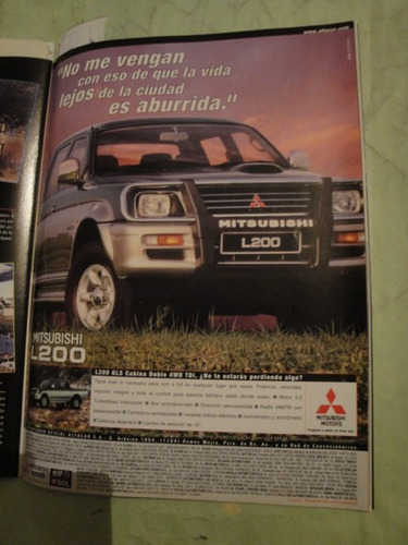 Publicidad Mitsubishi L200 Año 1999