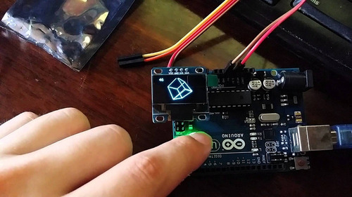 Oled Display Ldc 0,96 128×64 I2c Bajo Consumo Azul Arduino