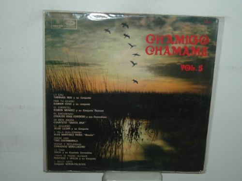 Cuarteto Santa Ana Tarrago Ros Chamigo Chamame Vol 5 Vinilo