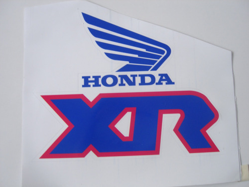 Calcos Honda  Xr  '91