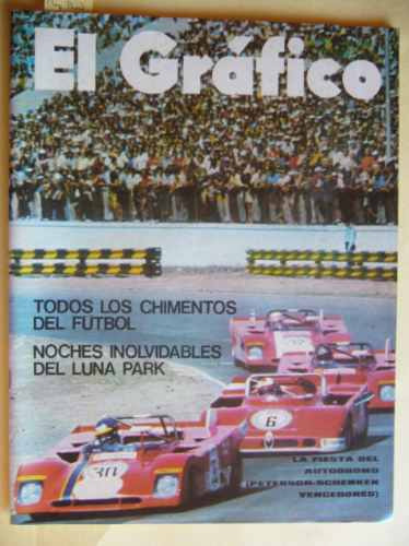 El Gráfico 2727 / 1972 / Estudiantes Racing Boca Box
