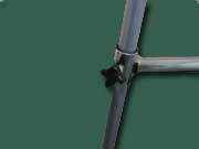 Imagen 3 de 4 de Perchero Doble Barral Con Ruedas Reforzado 1x1.90 Colores
