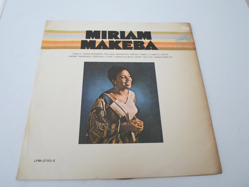 Miriam Makeba  - Vinilo Chileno - Raro
