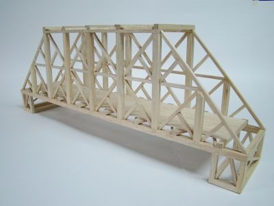 Kit Puente Triangulo En Madera Proyecto Educativo. Maqueta.
