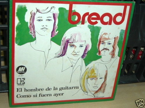 Bread El Hombre De La Guitarra Simple Argentino C/tapa