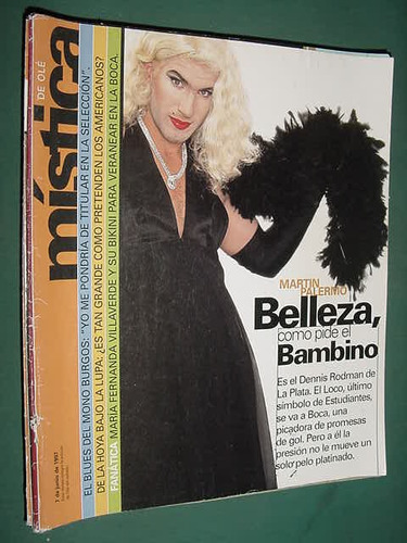 Revista Mistica Ole 7/6/00 Poster Villaverde Boca Palermo