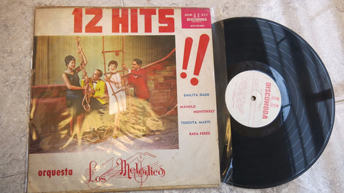 Vinyl Vinilo Lps Acetato Los Melodicos  Tropical 12 Hits