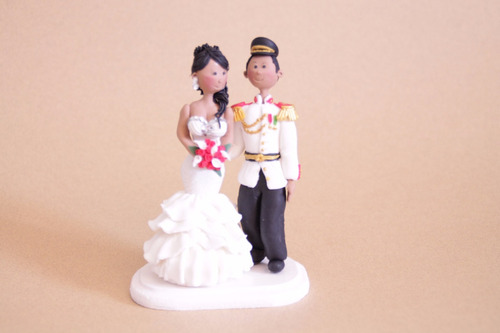 Novios Personalizados Cake Topper Boda Torta Centros De Mesa