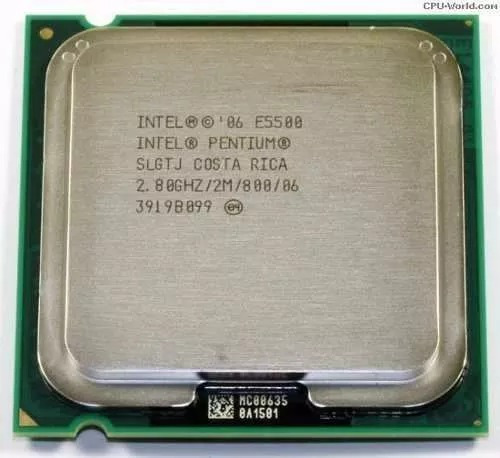 Intel Dual Core E5500 2,80ghz 2m 800mhz Processador Lga 775