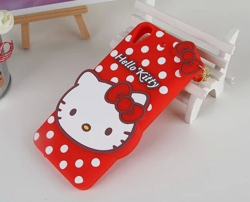 Case Para Sony Xperia E4g De Goma Hello Kitty