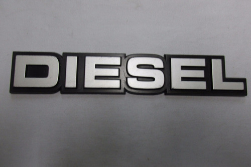 Emblema Diesel Chevrolet Custom E Bonanza Original Gm