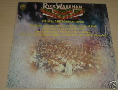 Rick Wakeman Viaje Al Centro De La Tierra Vinilo Argent Pro