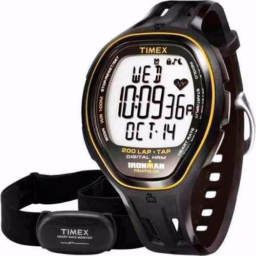 Reloj Timex Ironman 5k726 Con Banda Cardiaca Hrm Digital