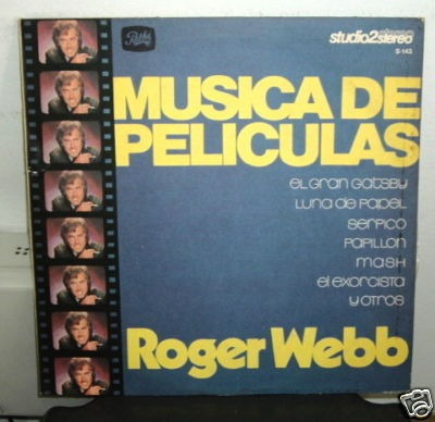 Roger Webb Musica De Peliculas Exorcista  Vinilo Argentino