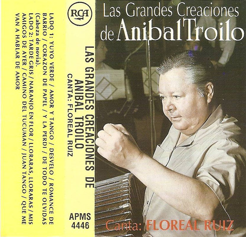 Anibal Troilo Cassette Las Grandes Creaciones Tango Nuevo