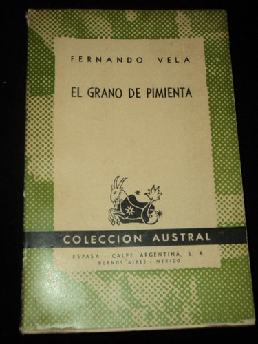 El Grano De Pimienta Fernando Vela /en Belgrano