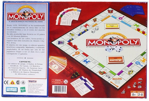 Monopoly Deluxe Edition Juego Finanzas Mas Famoso Hasbro