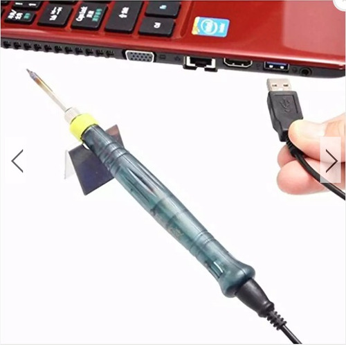 Ferro De Solda Usb Portátil (opção De Frete Gratis)