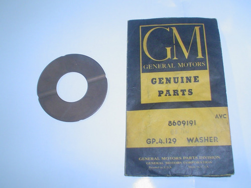 General Motors Group Nº 4.129  Washer Transmision Chevrolet