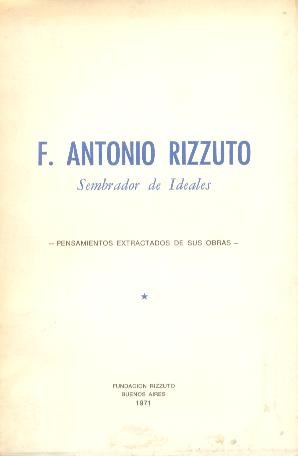 Sembrador De Ideales Antonio Rizzuto Libreria Merlin