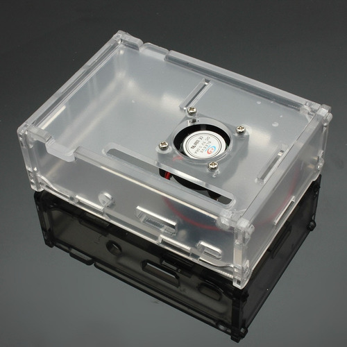Imagem 1 de 3 de Case Acrílico | Para Raspberry P1,2 E 3 (com Cooler 5v)