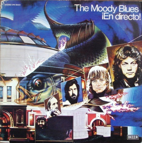 The Moody Blues - En Directo - Lp Español Doble Año 1974