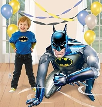 Globo Bomba Gigante Batman 1,11 Mts X 91 Cms