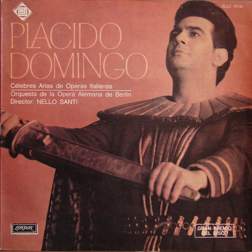 Placido Domingo - Celebres Arias De Operas Italia - Lp 1972