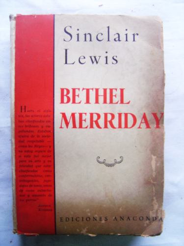 Bethel Merriday / Sinclair Lewis